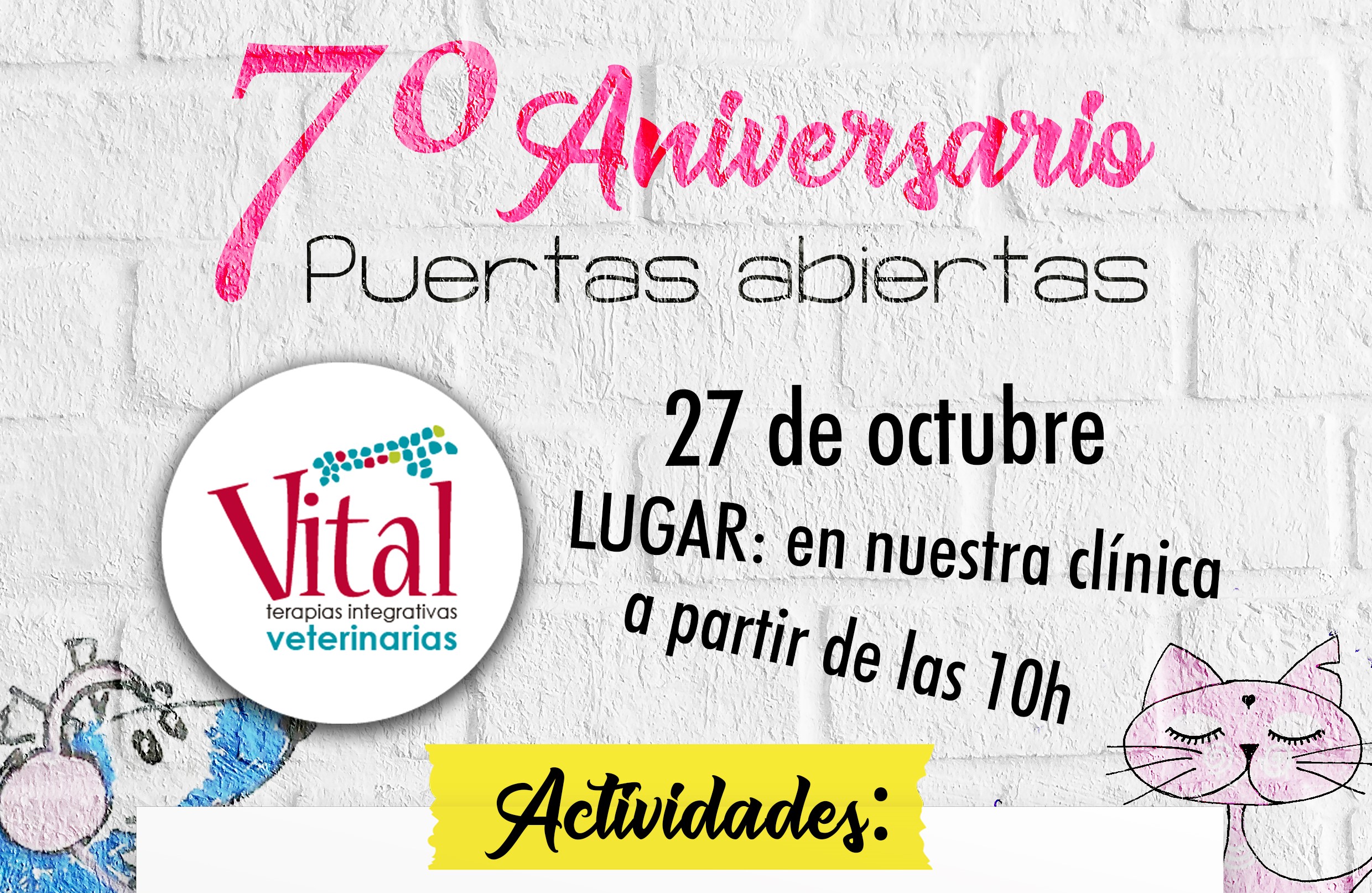 VII Aniversario de Vital Veterinaria – Puertas abiertas